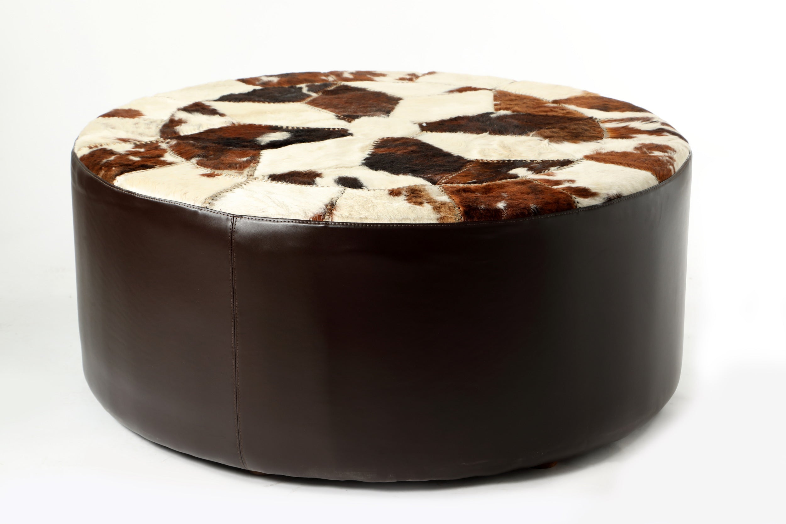 Round pouf from the 70s