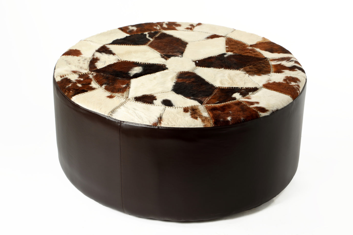 Round pouf from the 70s