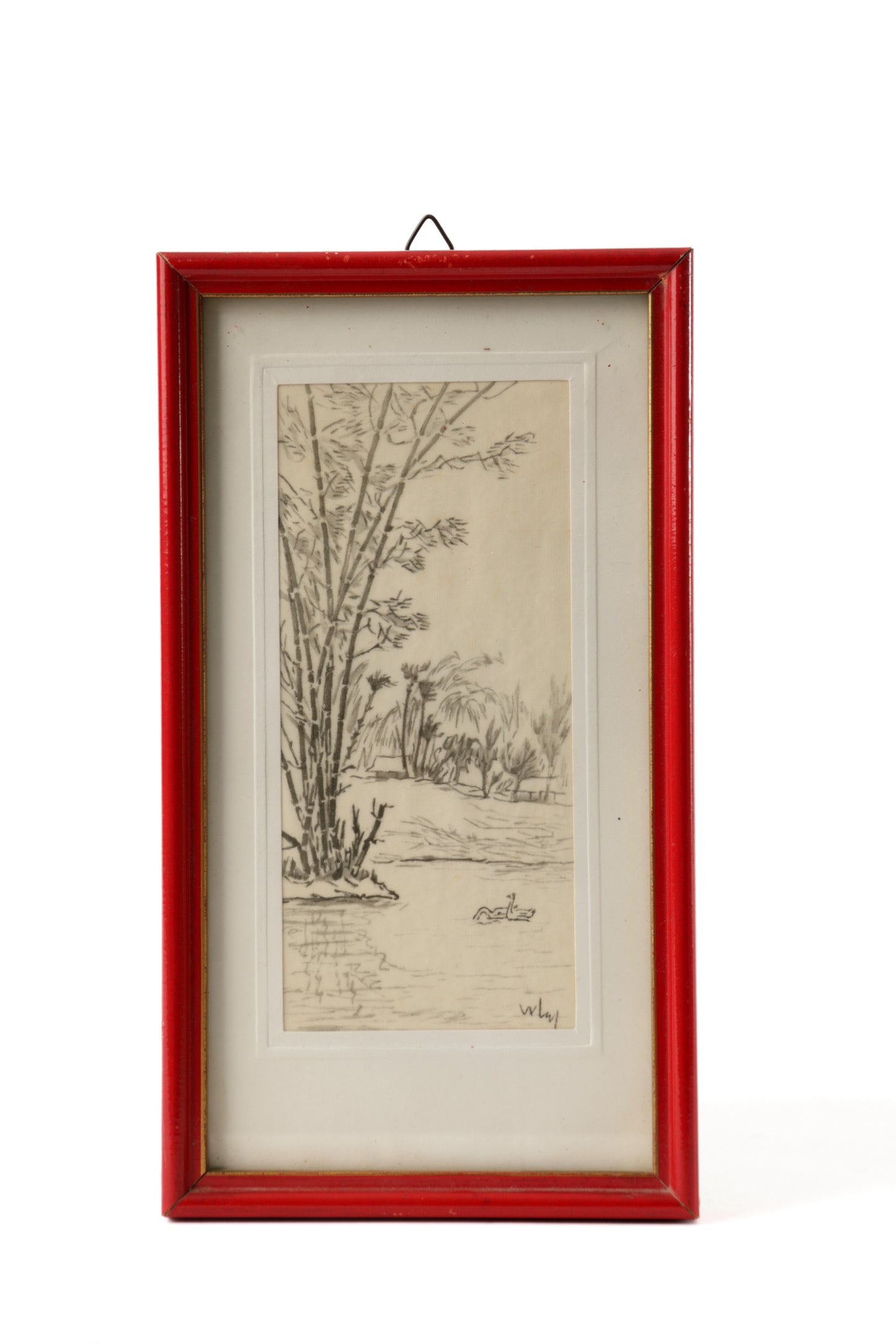 Quattro piccoli quadri china su seta anni 70