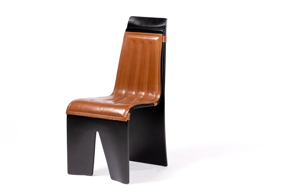 Four Willy Rizzo chairs for Sormani from the 70s