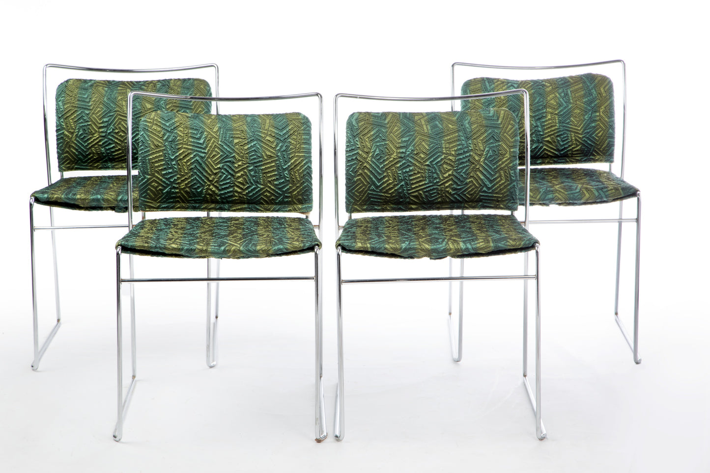 Four "Tulu" chairs Kazuhide Takahama for Simon Gavina 1960s-70s