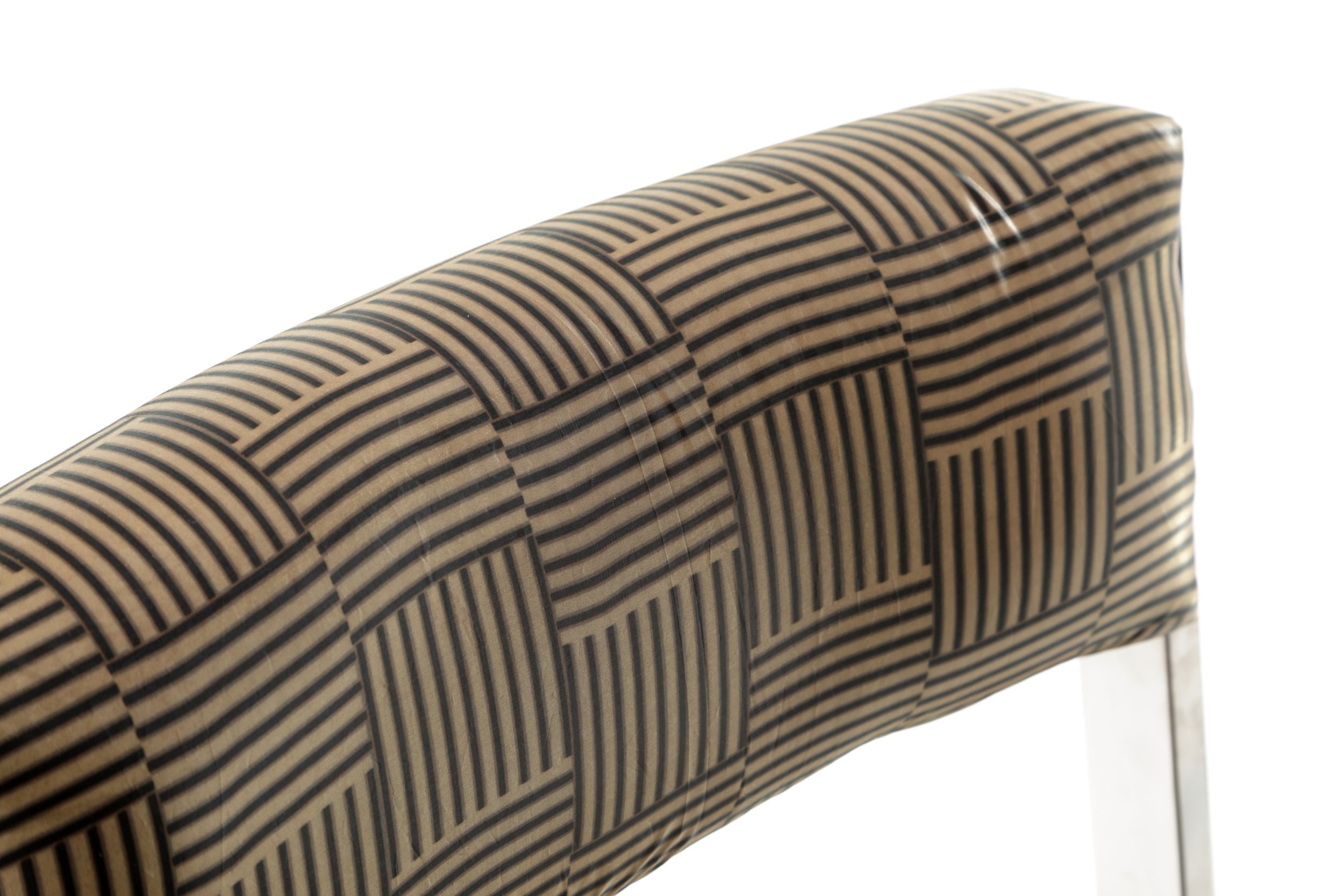 Four 70s steel chairs reinterpreted triplef