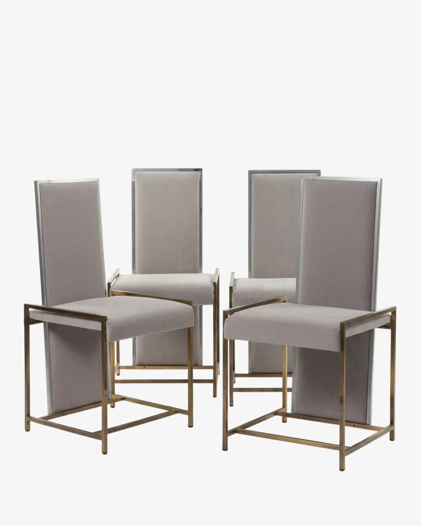 Four 70s chairs reinterpreted by triplef