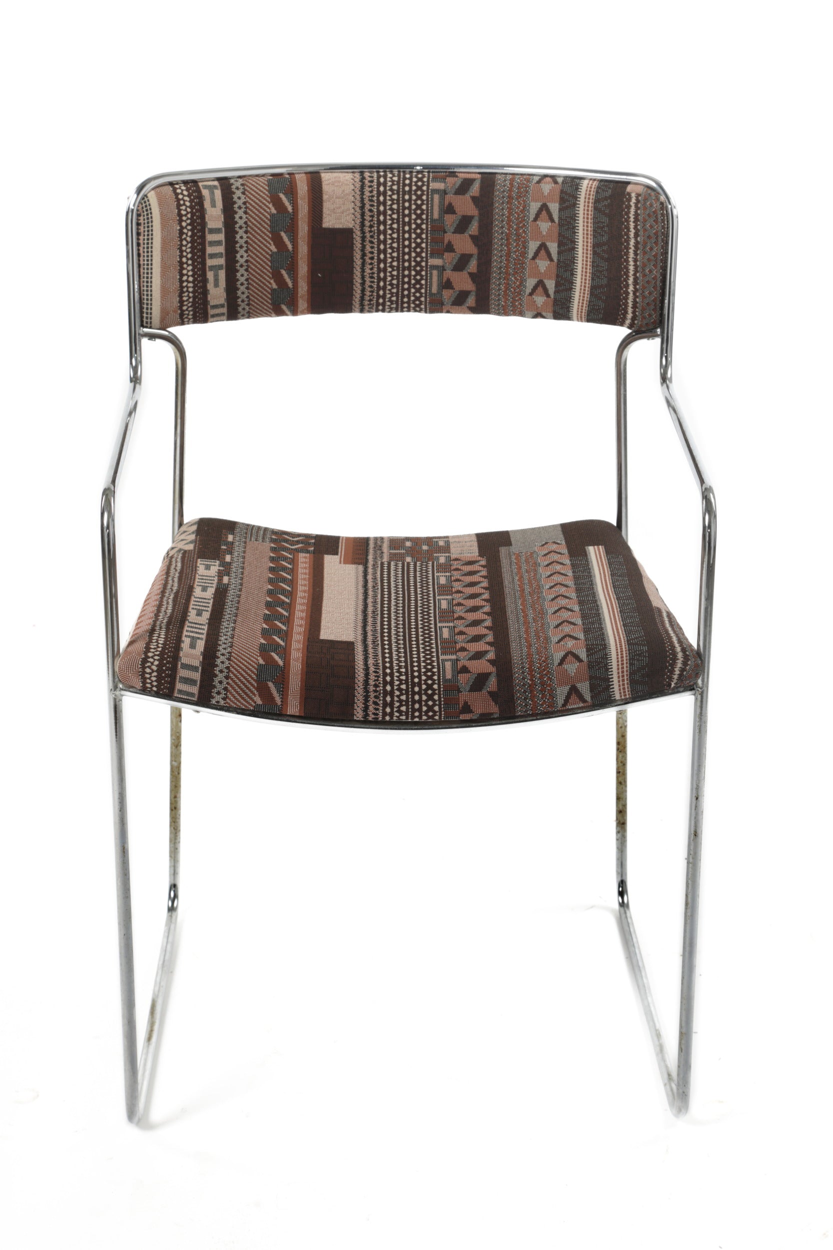 Four 70s chairs reinterpreted by trip le f