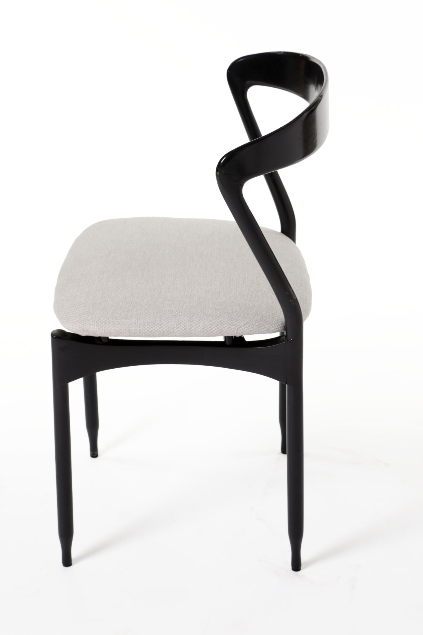 Four 1950s chairs attributed to Gigi Radice reinterpreted by triplef