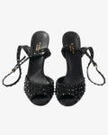 Gucci vintage sandal in black suede