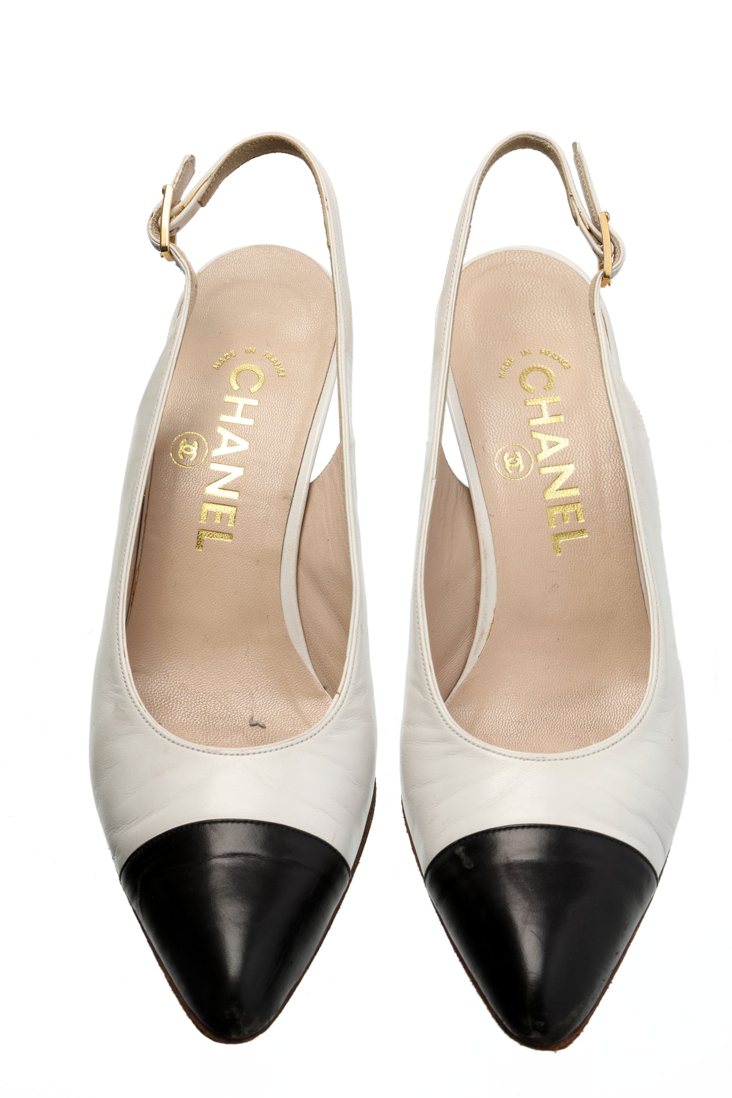 Chanel 90s slingback shoes