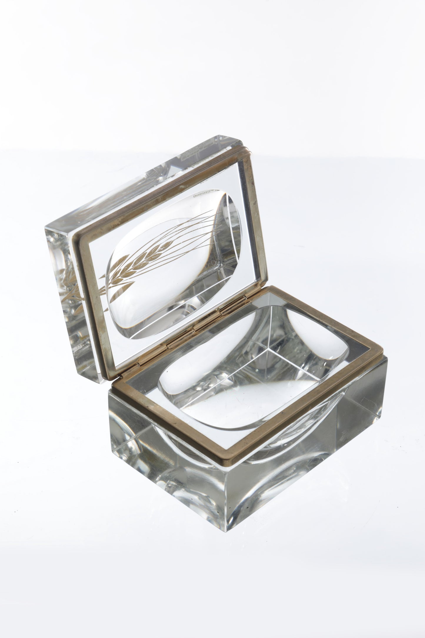 Scatola Vetro Murano anni 60 Pagnin & Bon