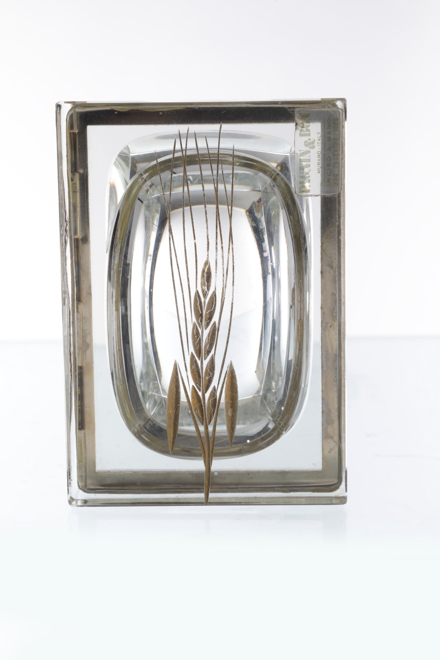 Scatola Vetro Murano anni 60 Pagnin & Bon