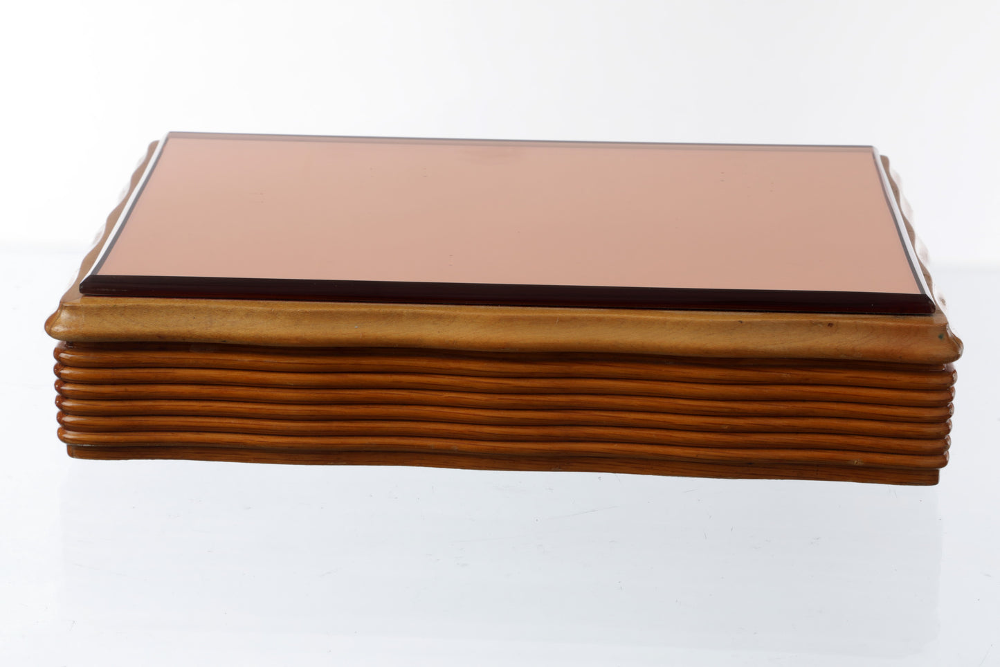 Scatola porta gioie attribuibile a Fontana Arte anni 50