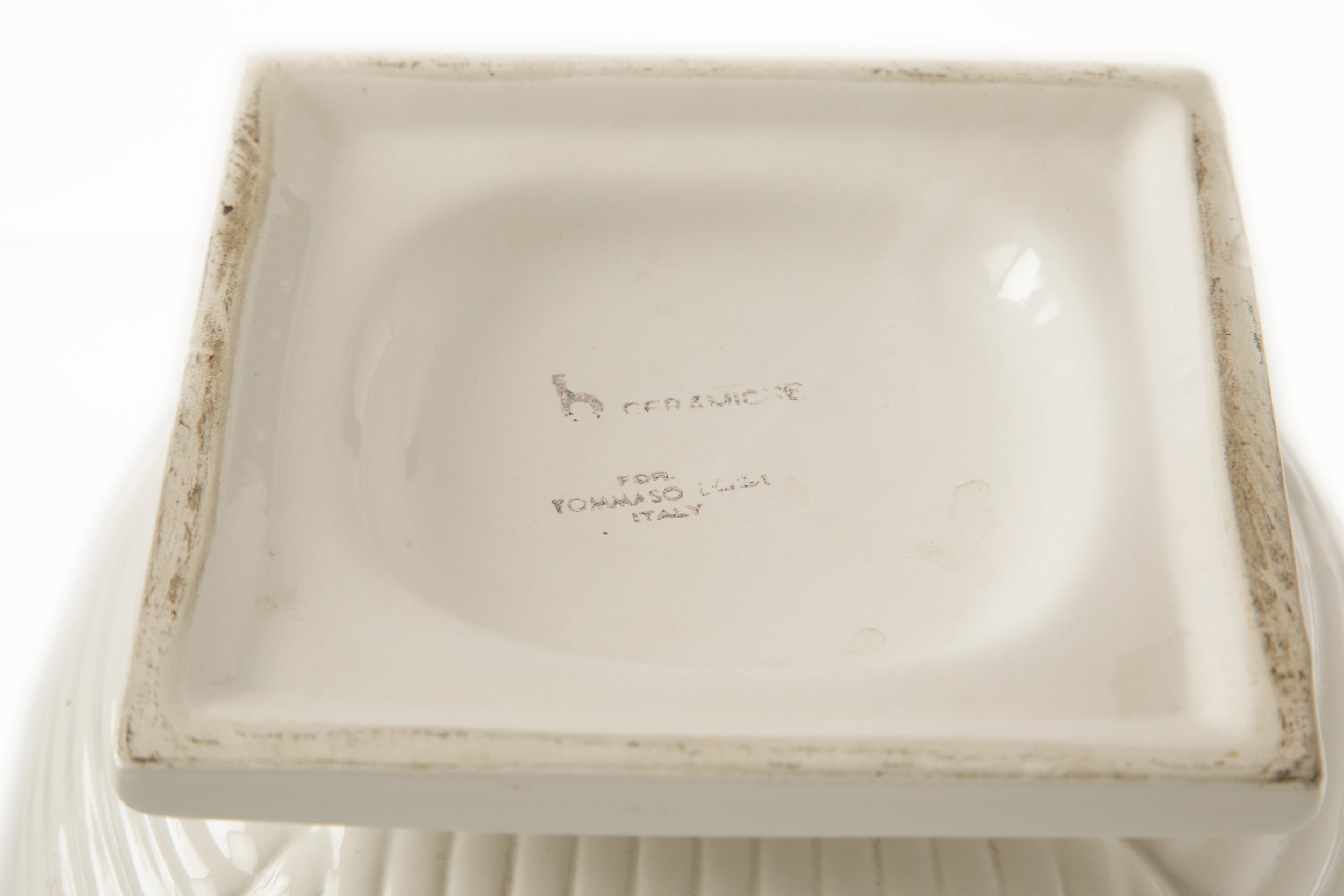 Grande scatola ceramica Tommaso Barbi anni 70