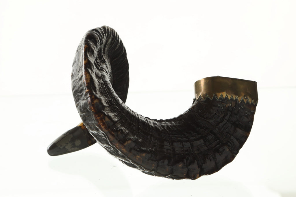 Scatola in ottone e corno fine 800