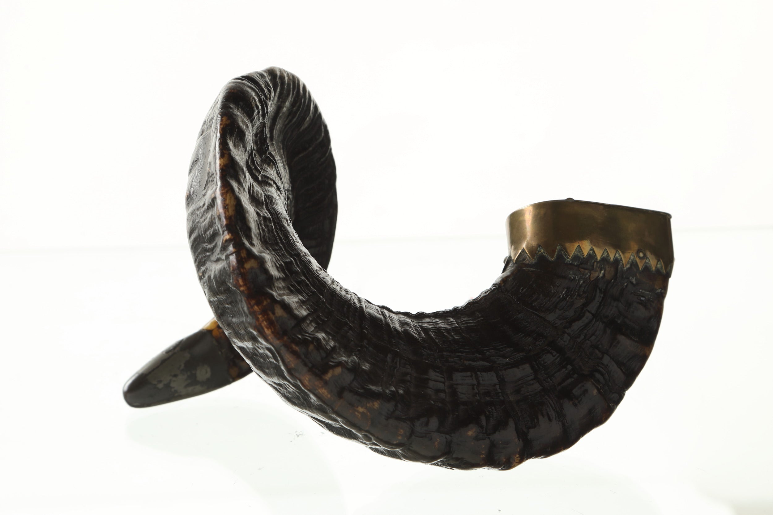 Scatola in ottone e corno fine 800