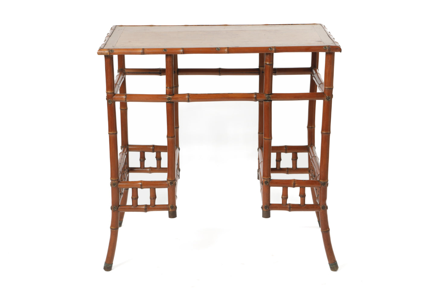 Oriental bamboo desk