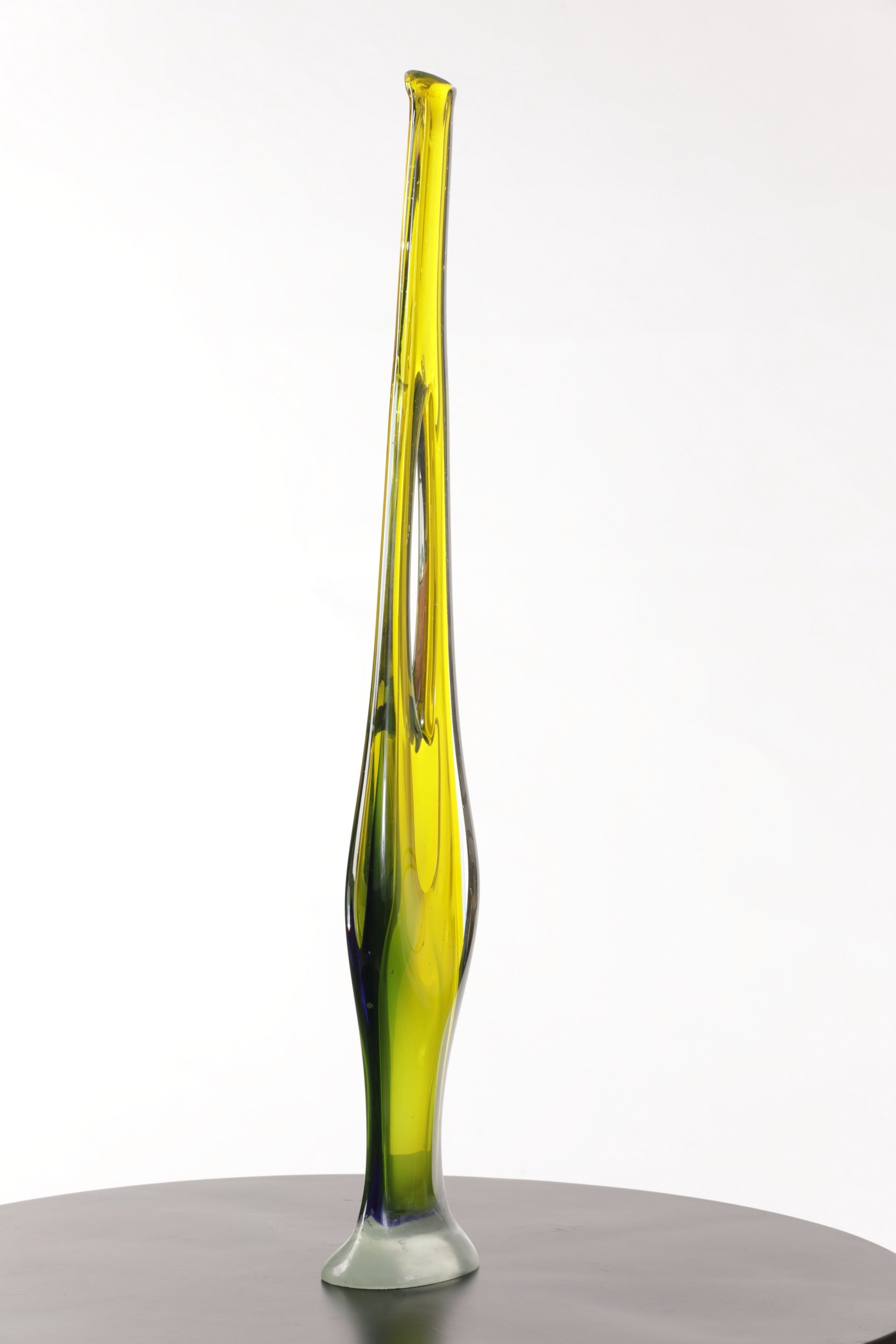 Scultura anni 60 in vetro sommerso