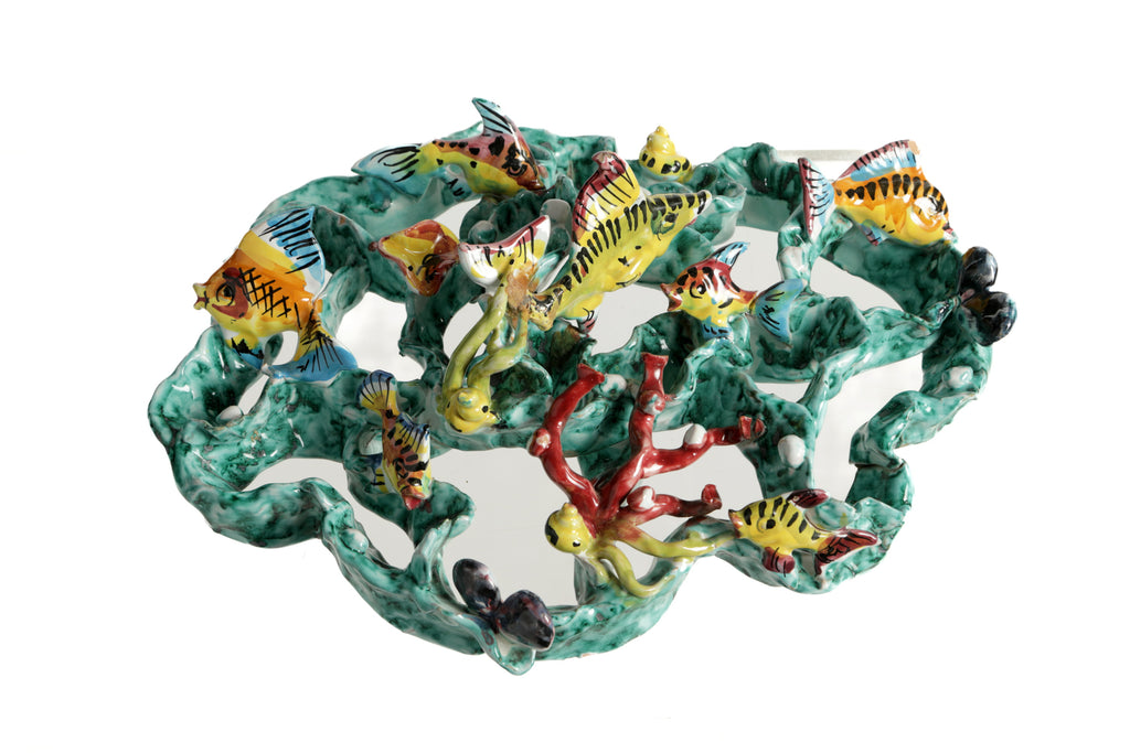 Scultura ceramica di Vietri anni 60