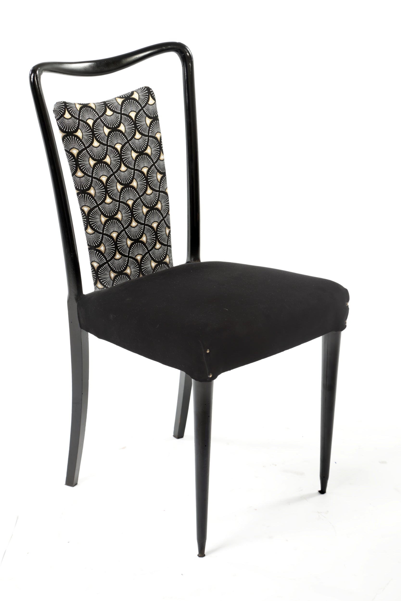 Six 1950s Guglielmo Ulrich chairs