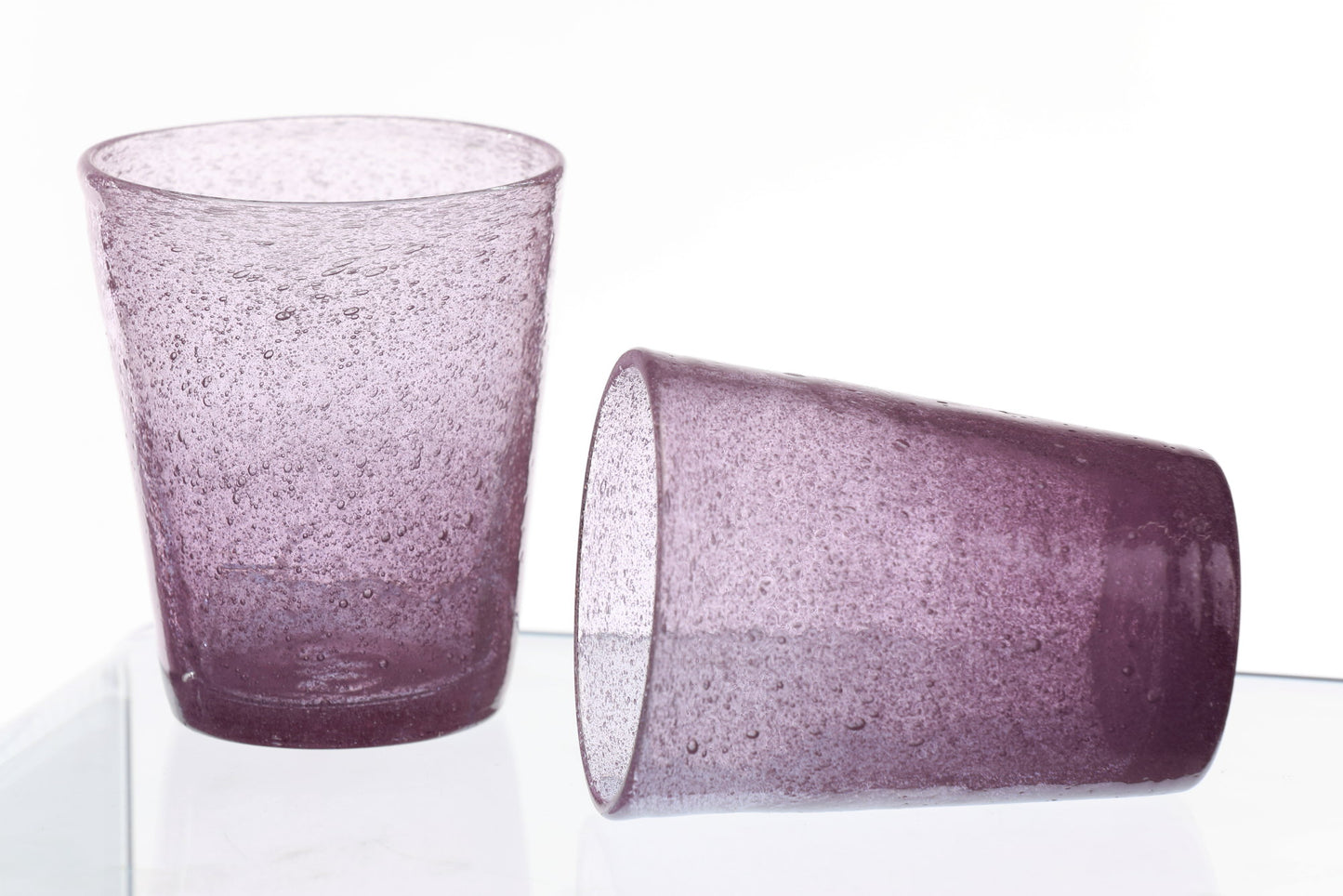 Memento Mauve glass service