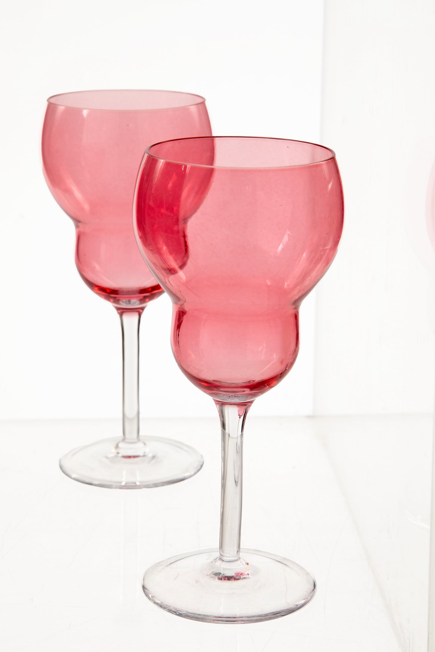 Villeroy &amp; Boch pink glass set