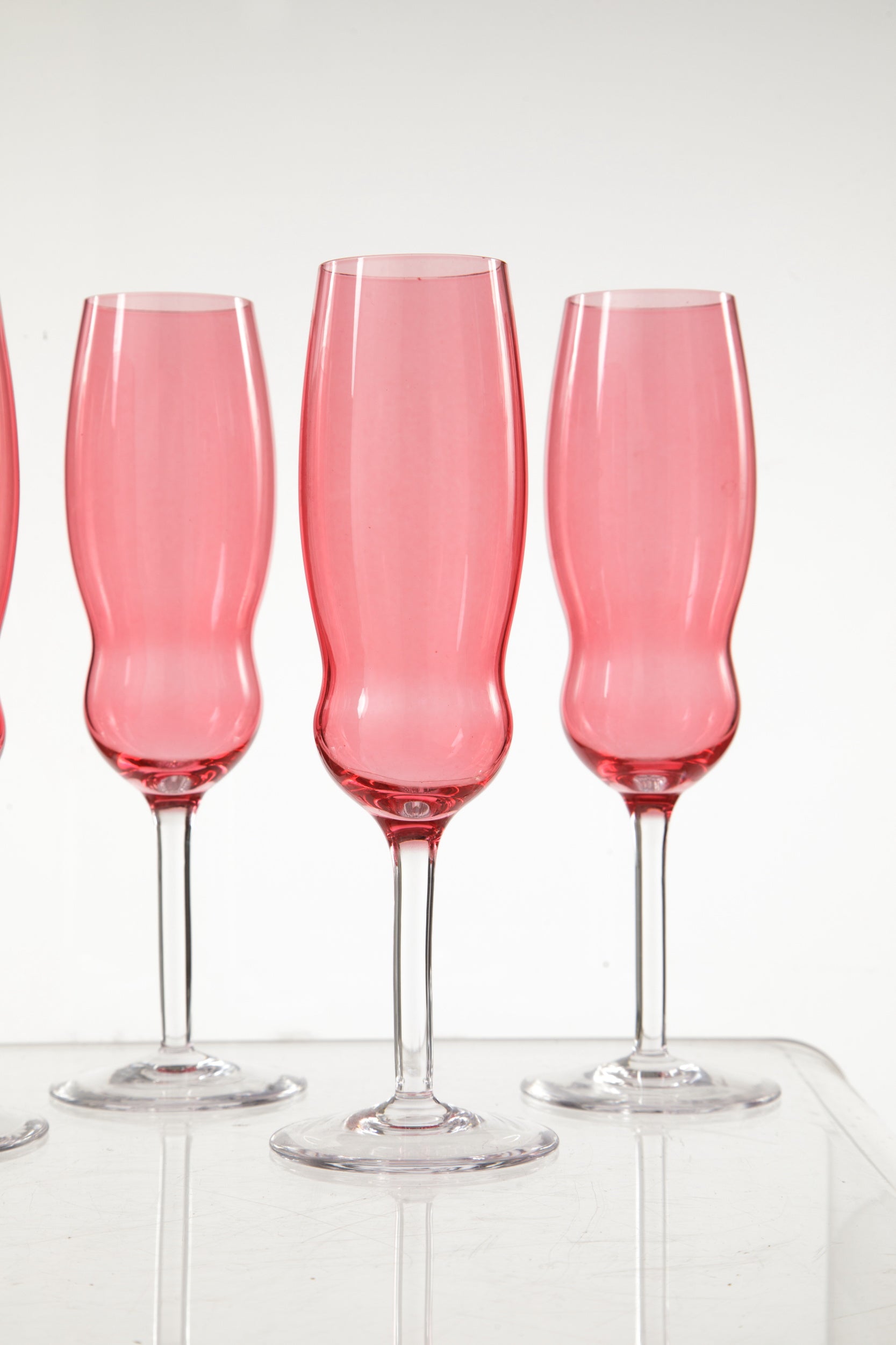 Villeroy &amp; Boch pink glass set