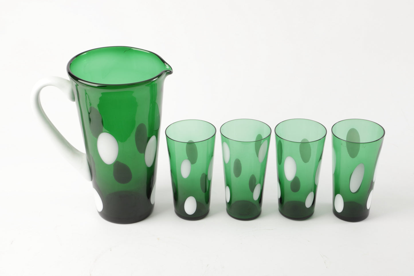 Servizio Dino Martens Vetro Murano anni 60