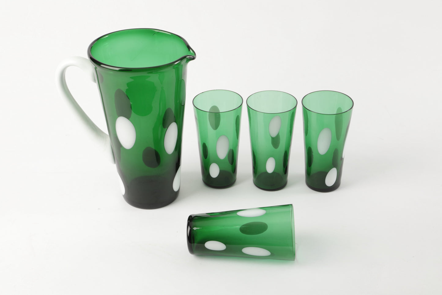 Servizio Dino Martens Vetro Murano anni 60