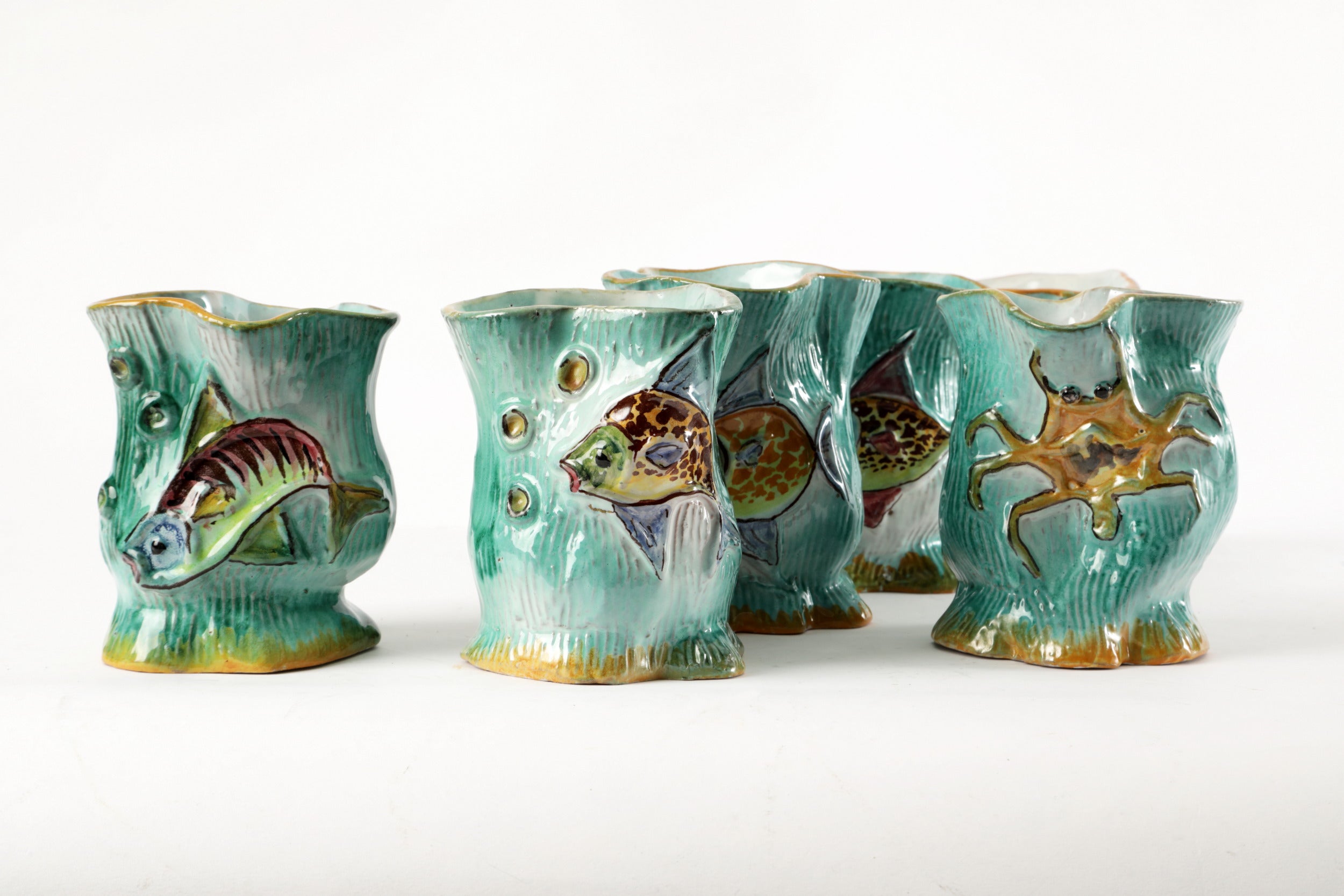 Servizio da bibita ceramica Amalfi anni 60