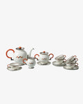 Gio Ponti Barbara tea set, 1930s
