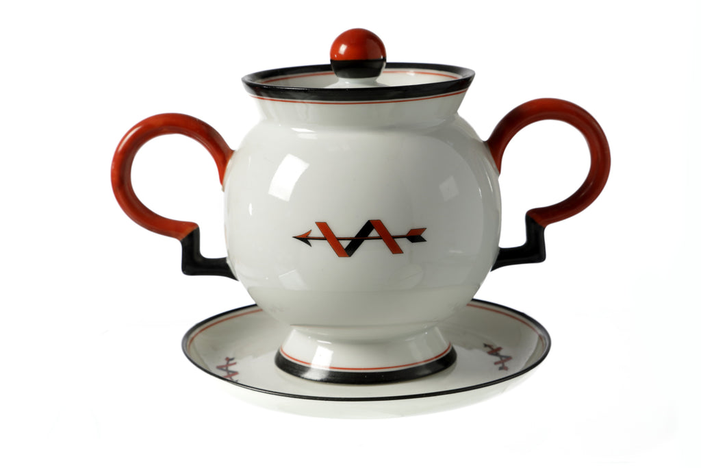 Gio Ponti Barbara tea set, 1930s