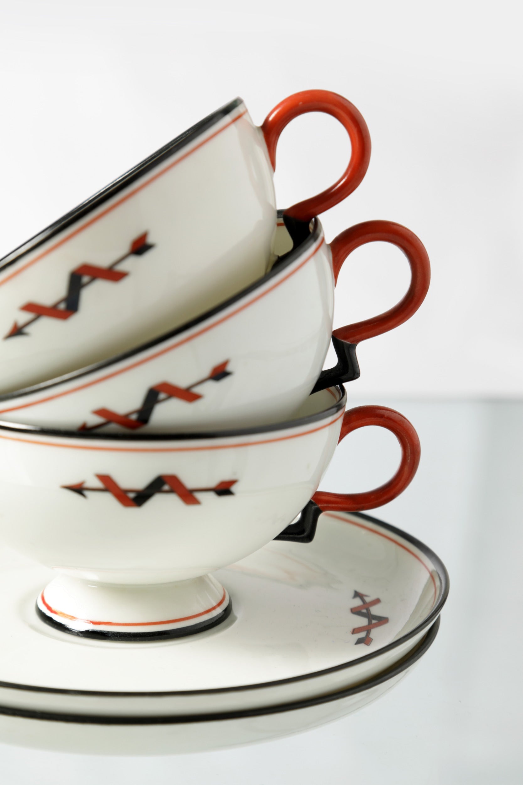 Gio Ponti Barbara tea set, 1930s