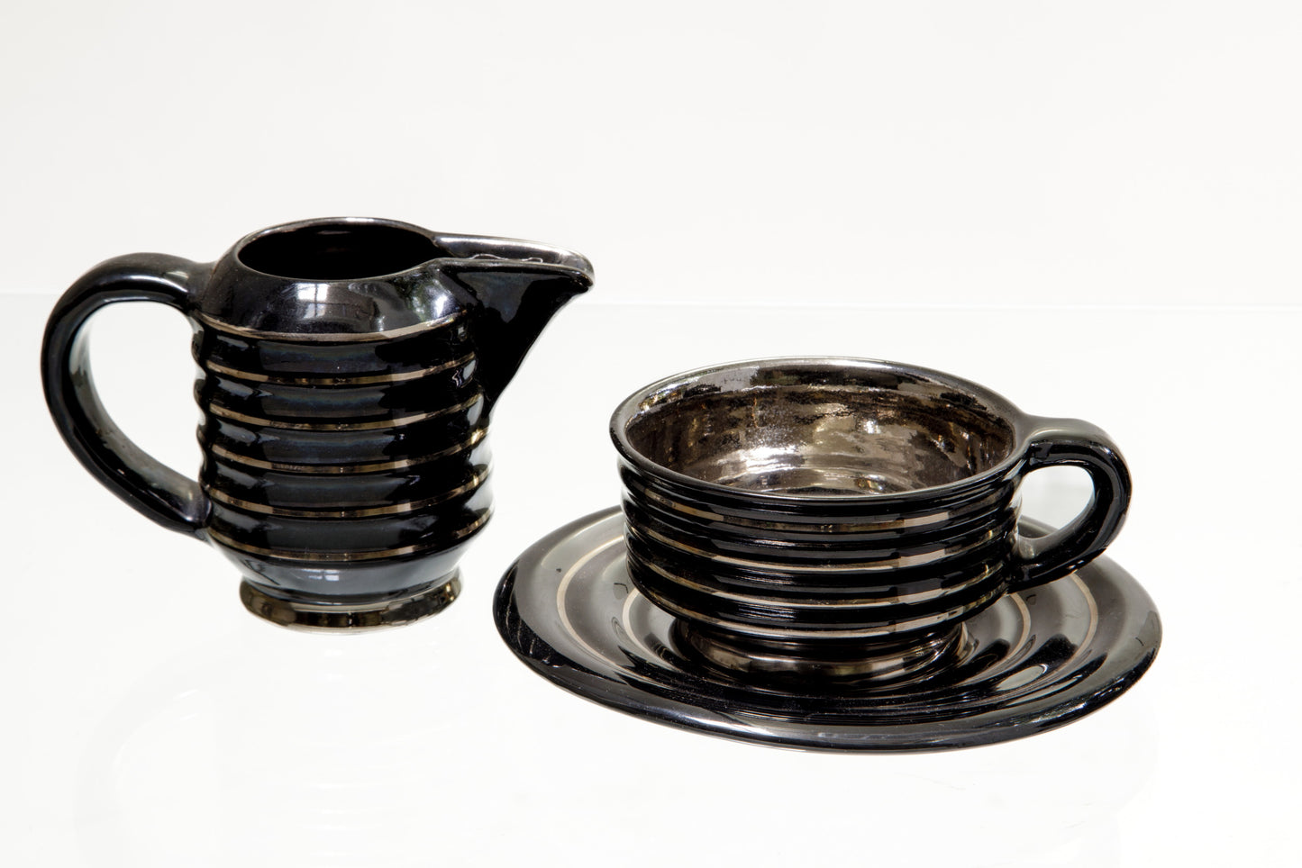 Servizio da tè Rometti Umbertide Sacru anni 30