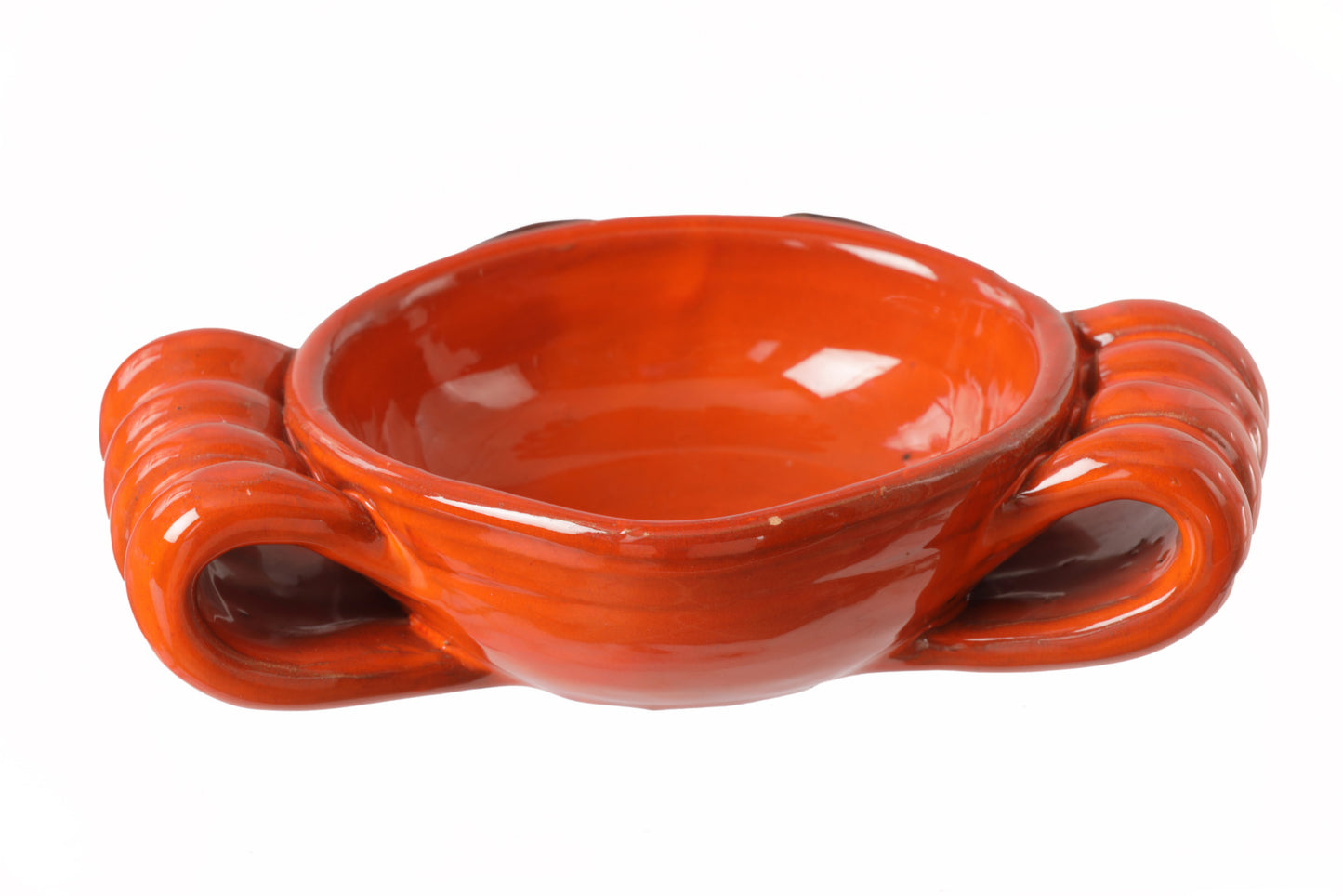 Sicilian ceramic crab fish soup service