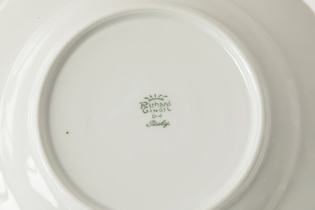 Servizio piatti Vecchio Ginori decoro Savona anni 70