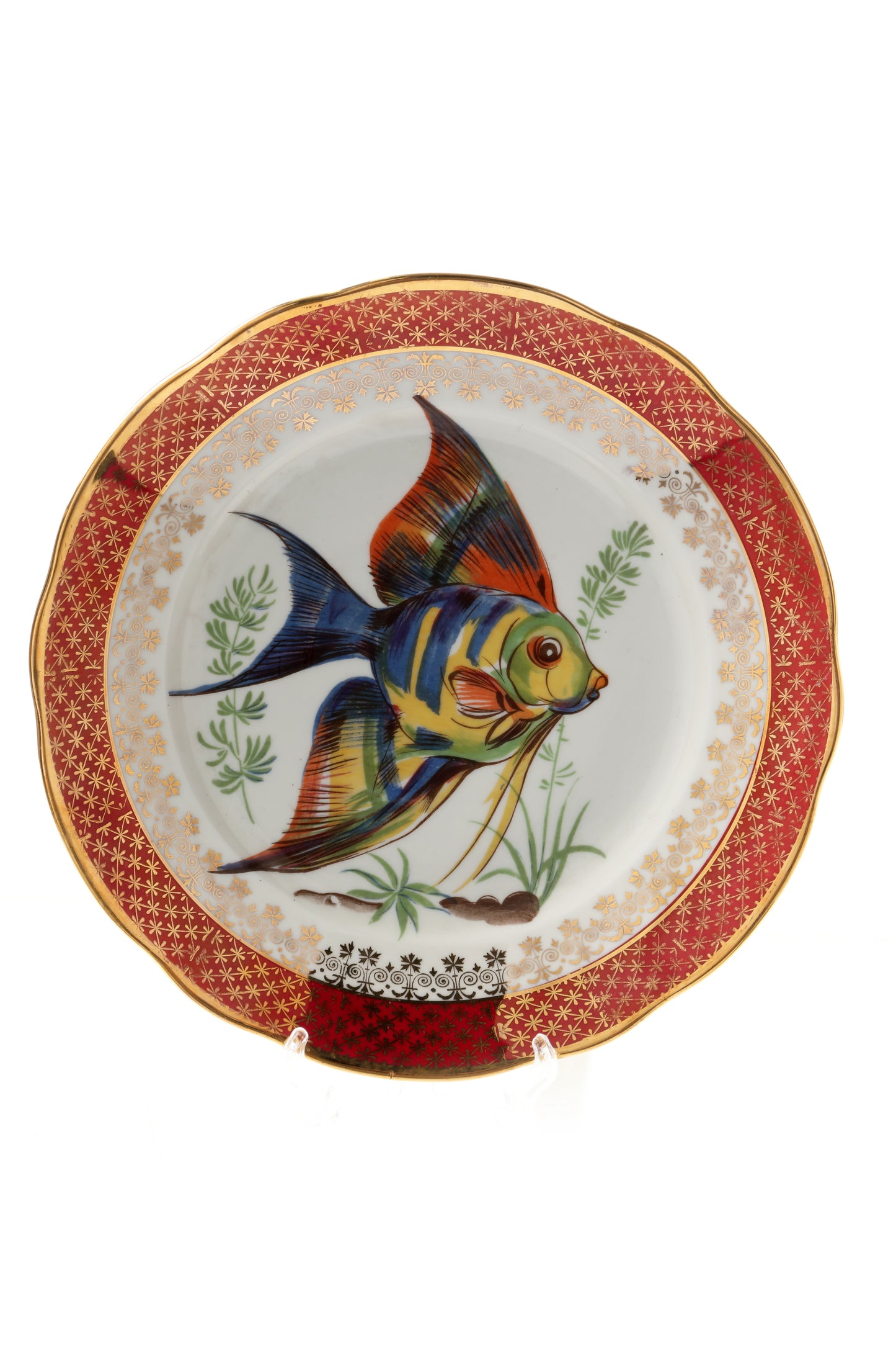 Bavaria fish plate set from the 1950s