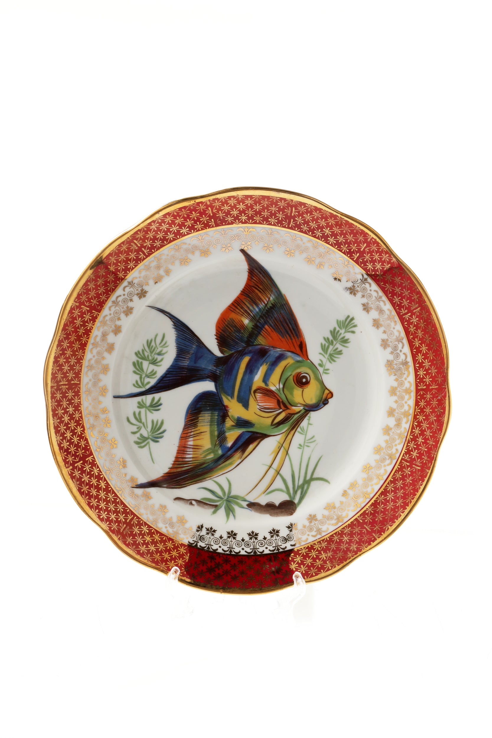 Bavaria fish plate set from the 1950s