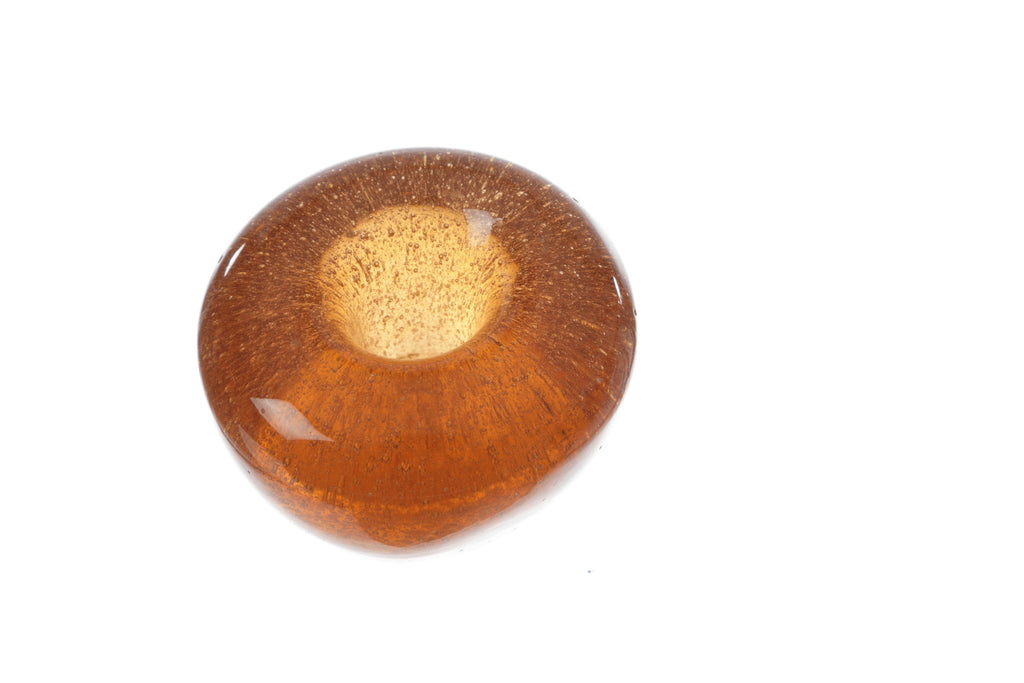 Set fumo anni 70 vetro di Murano pulegoso