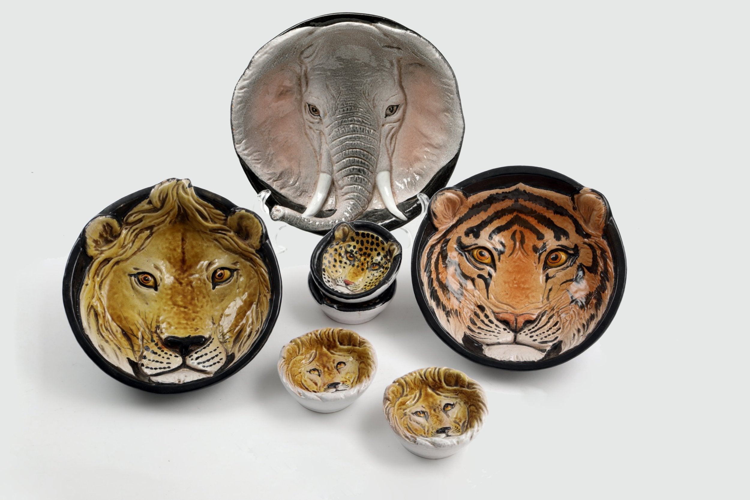 Sigma ceramic animalier dinnerware set