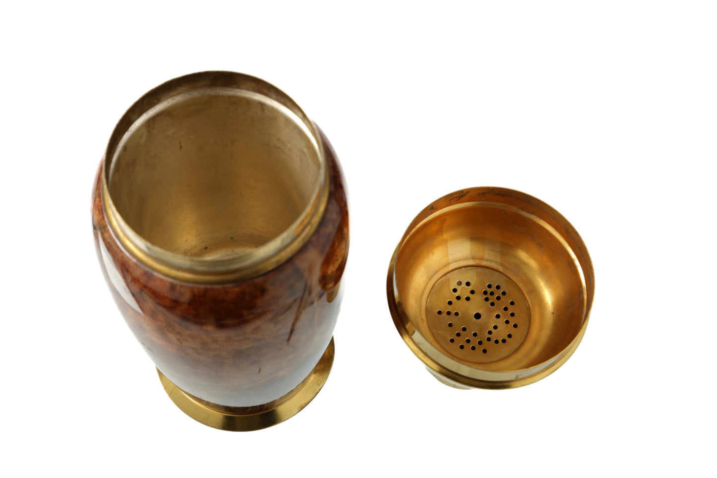 Shaker ad Aldo Tura pergamena anni 60