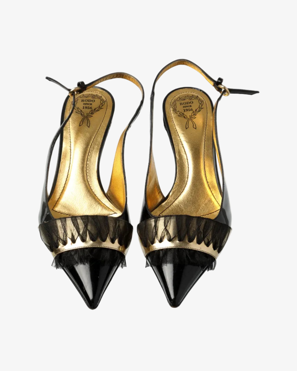 Slingback Rodo Nere 1956