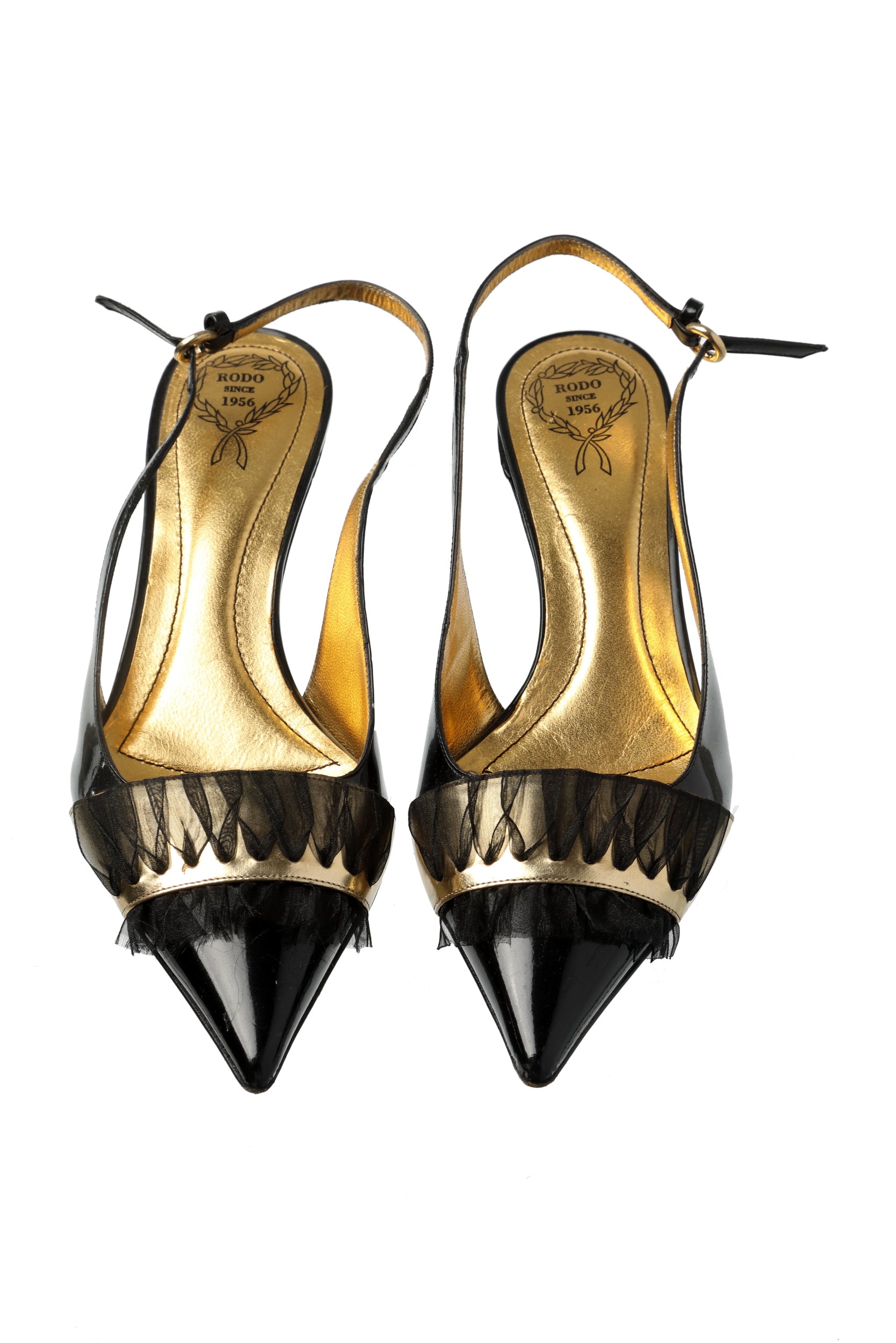 Slingback Rodo Nere 1956