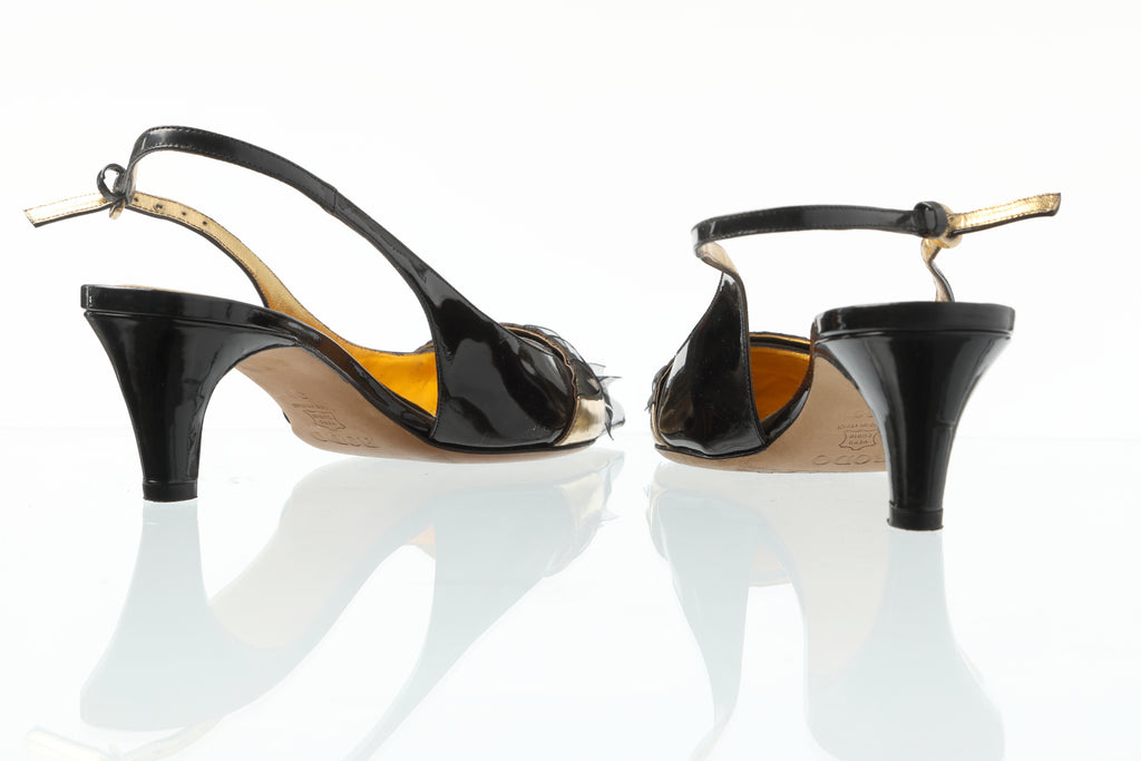 Slingback Rodo Nere 1956