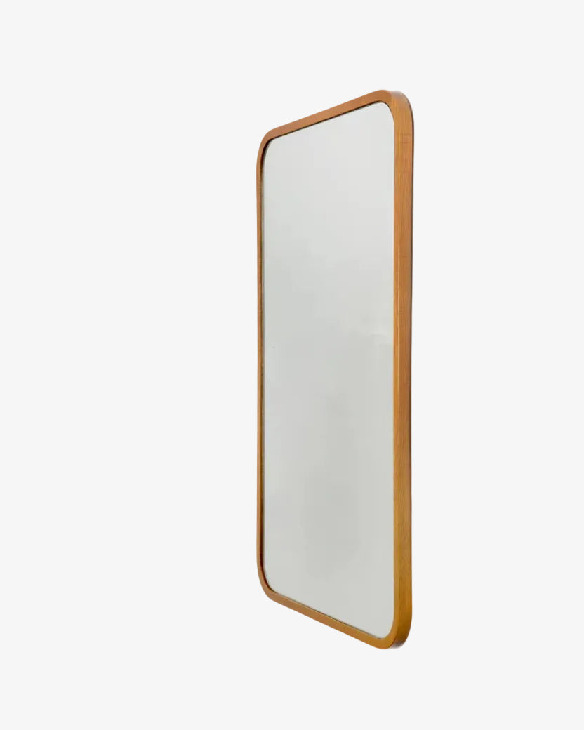 Specchiera legno biondo anni 50