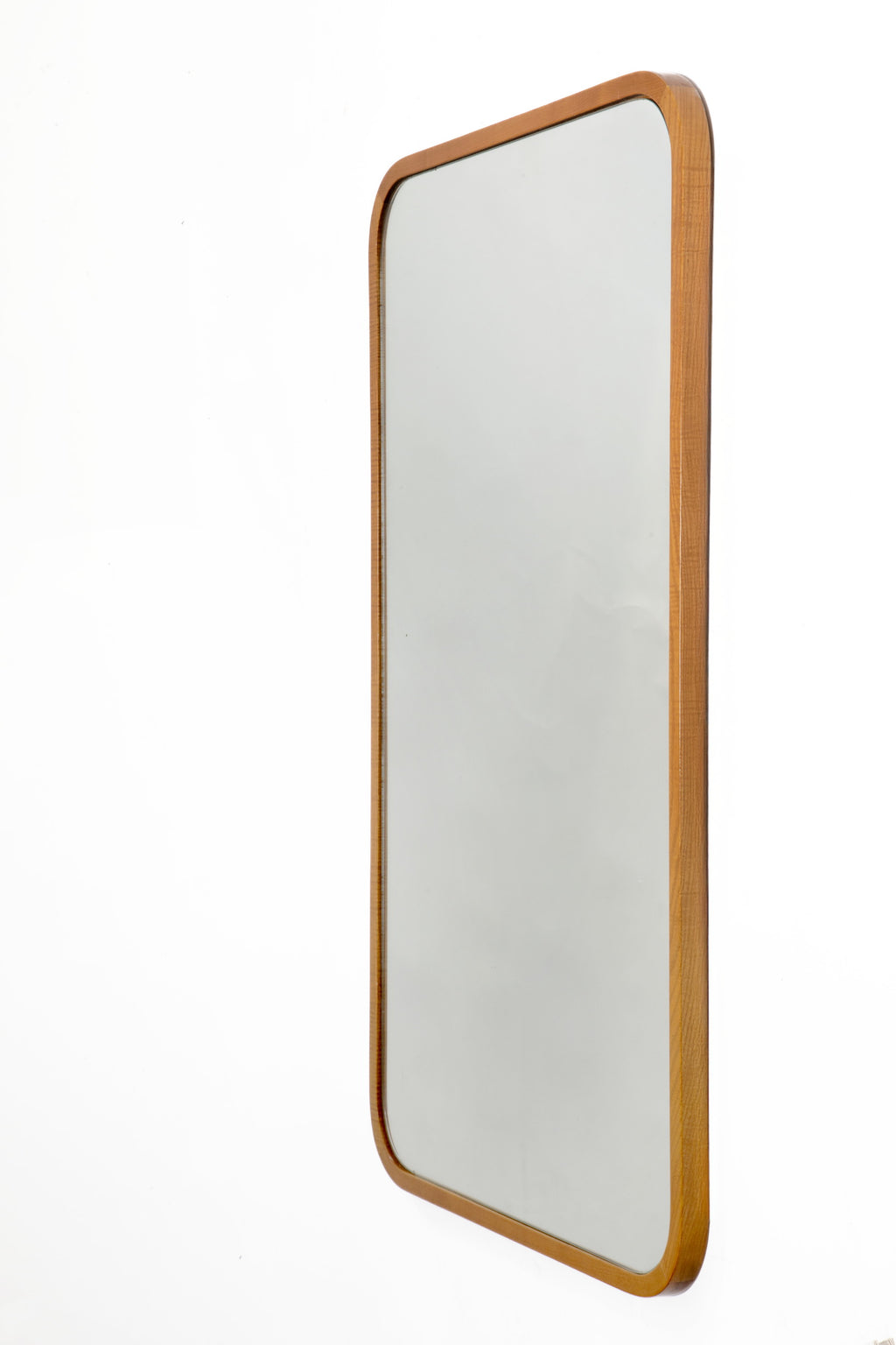 Specchiera legno biondo anni 50