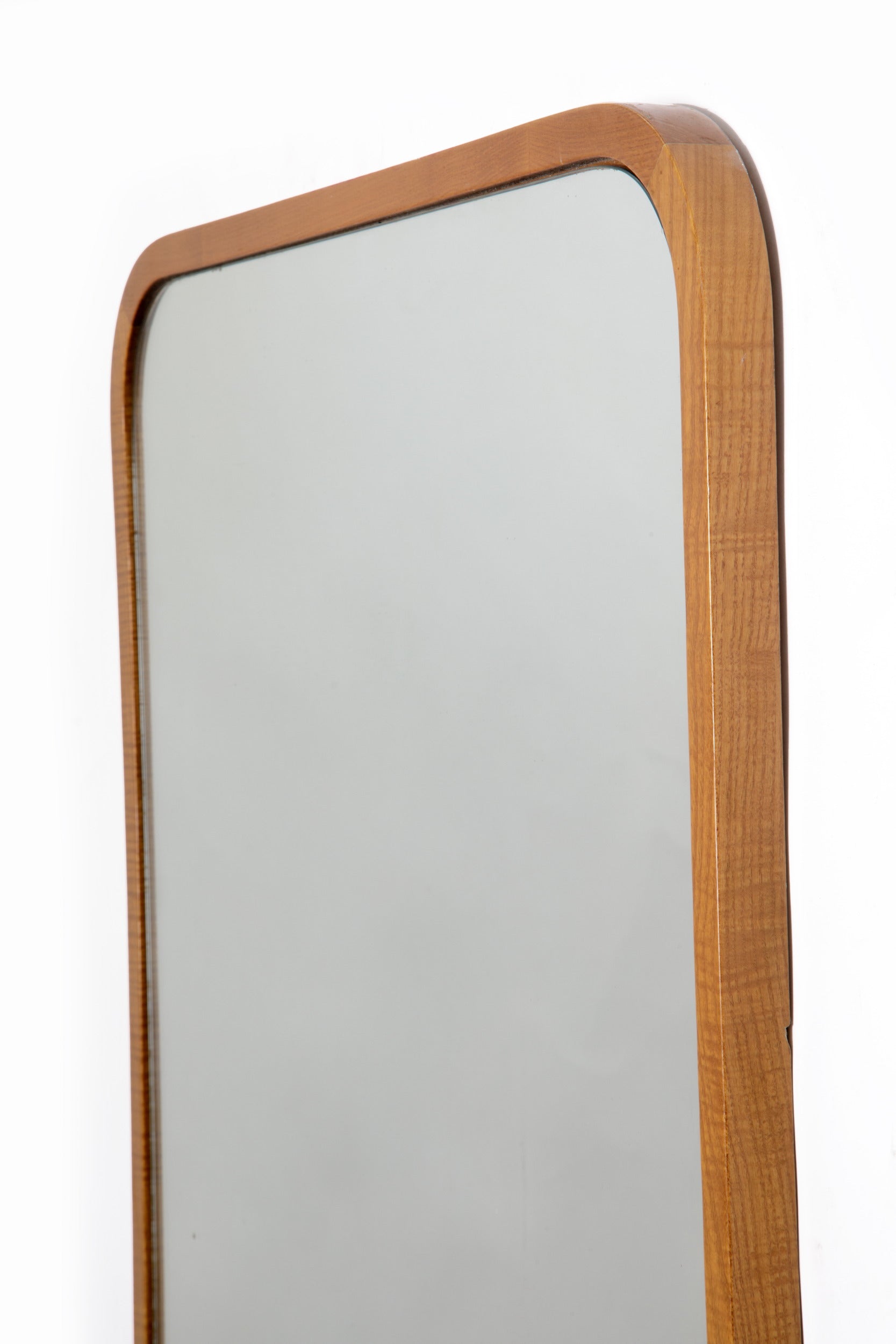 Specchiera legno biondo anni 50