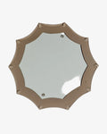 Mirror from the 70s in smoked rayed glass