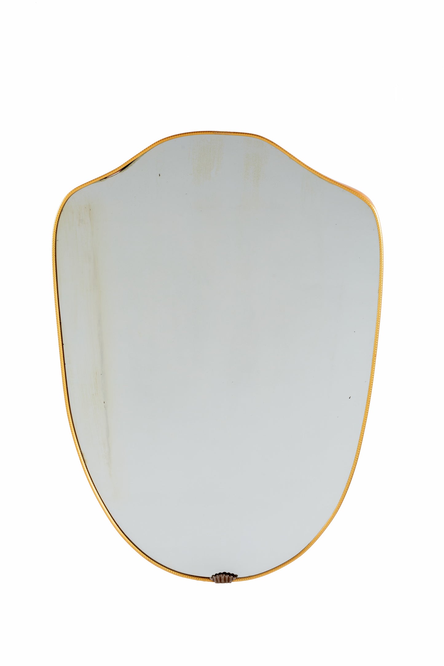 1960s shield mirror