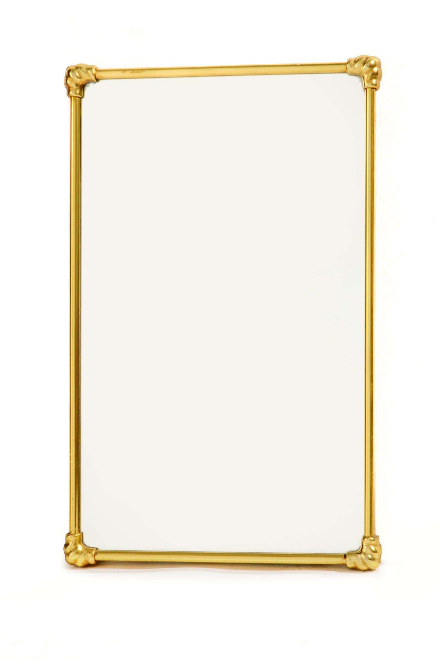 Specchiera ottone patinato anni 50