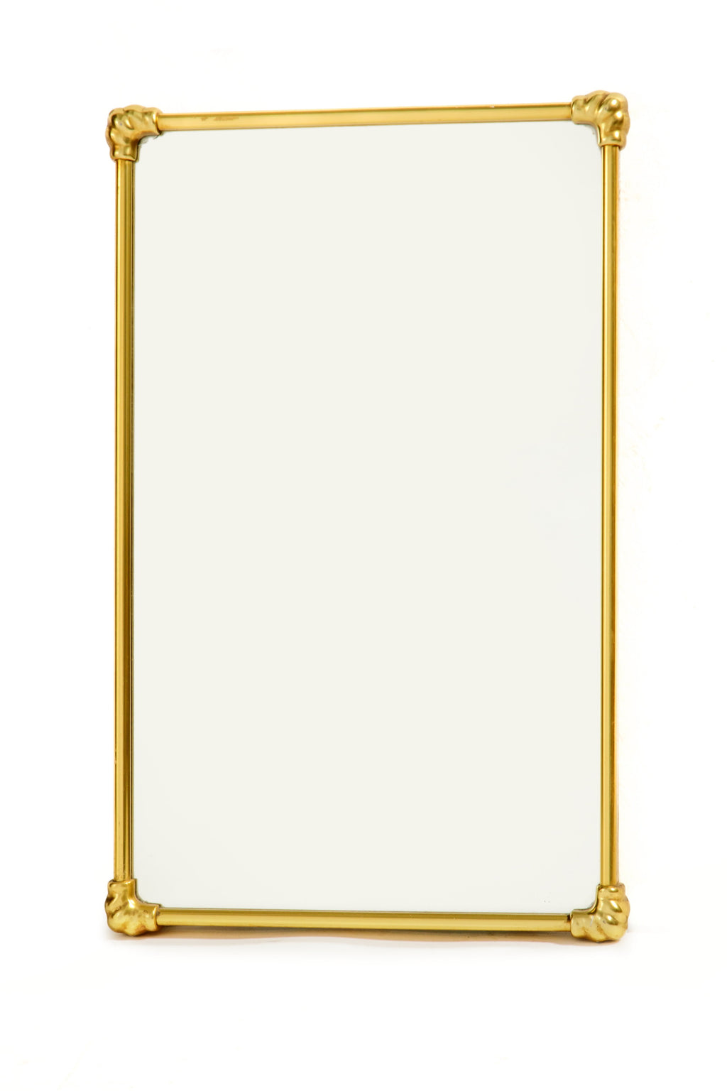 Specchiera ottone patinato anni 50