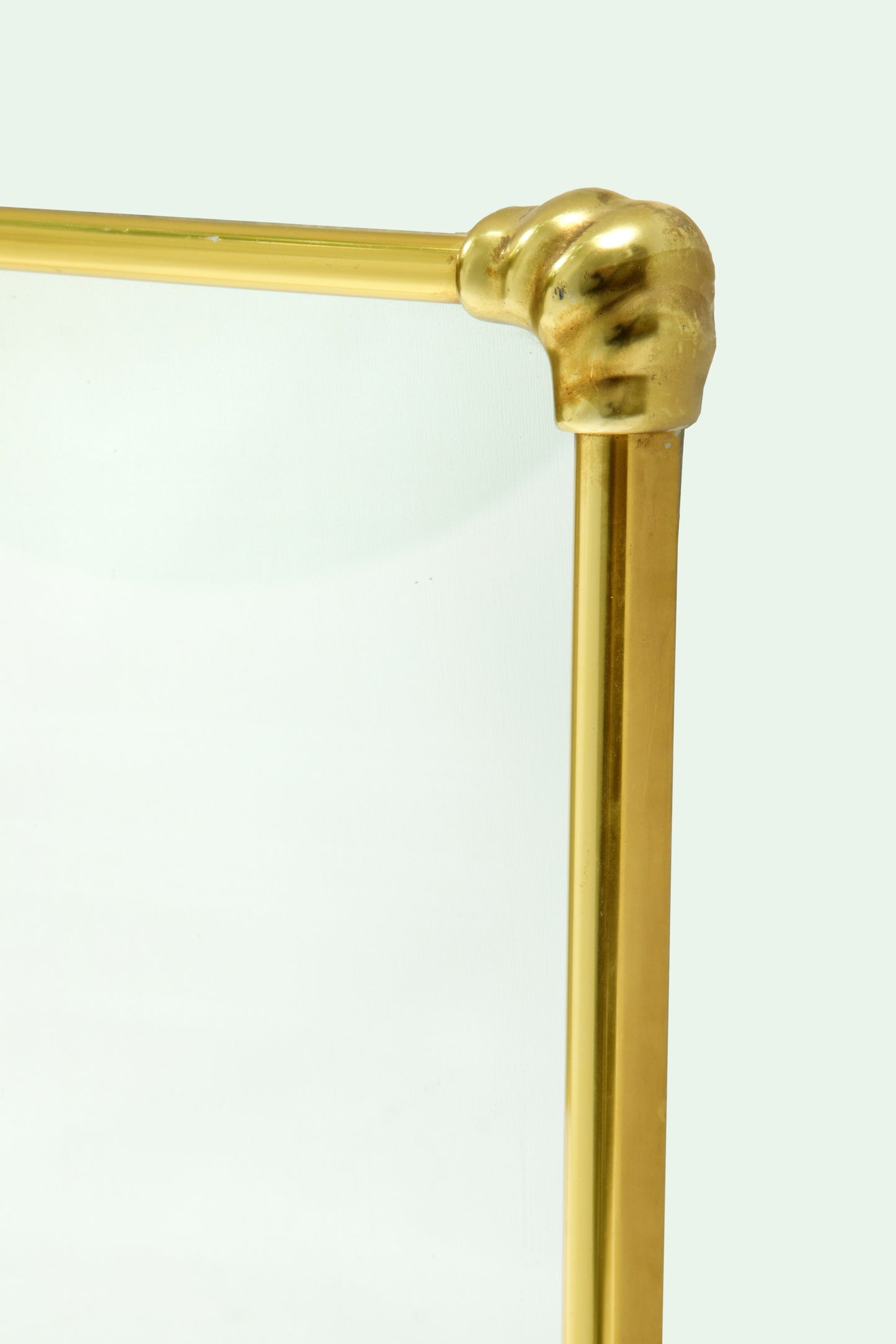 Specchiera ottone patinato anni 50