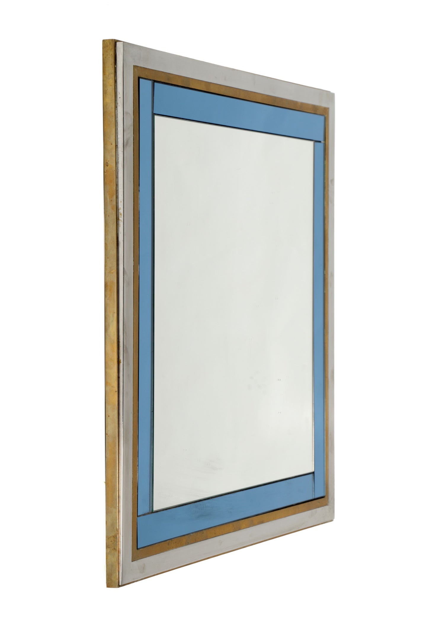 70's square mirror